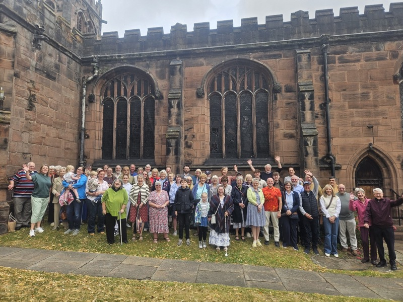Middlewich. Church Family.